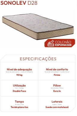 Colchão Sonolev D28 | Kappesberg Colchões 0526