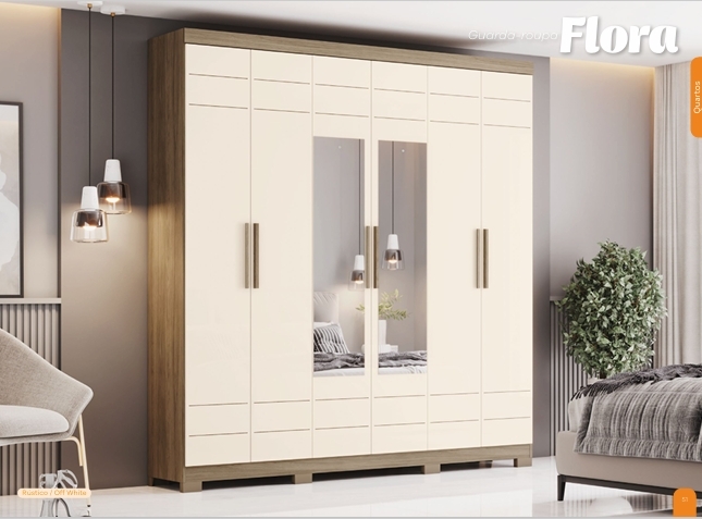 Roupeiro Flora | Henn | Venda : -60% 0925