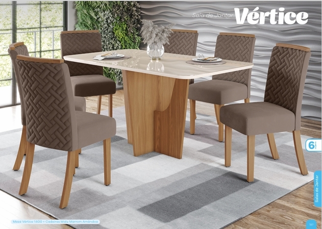 Sala De Jantar Vértice | Henn | Venda : -60% 0925