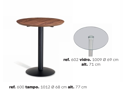 Mesa 600 / Tampo 1012 | Milano 0626