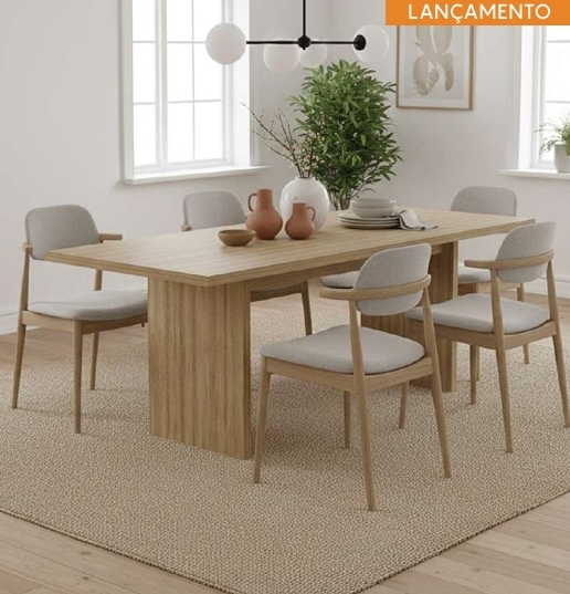 Mesa de Jantar | MJ2157 | Tecnomobili 0326