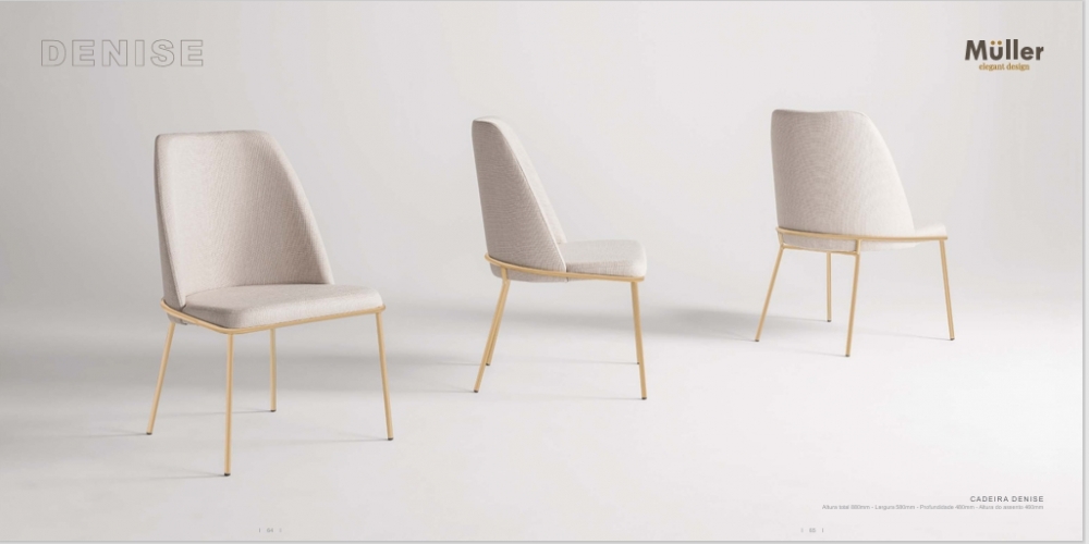 Cadeira Denise | Muller Elegant 0726