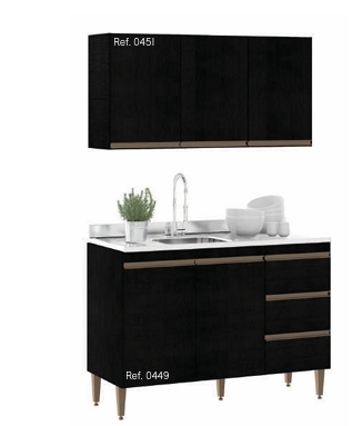 Cozinha Modulada 2PÇS | S01.07 | Soluzione 0326