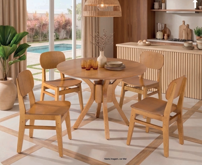 Conjunto 18 | Mesa + Cadeira | Consulte Valores na Descrição! | Rossil 1026