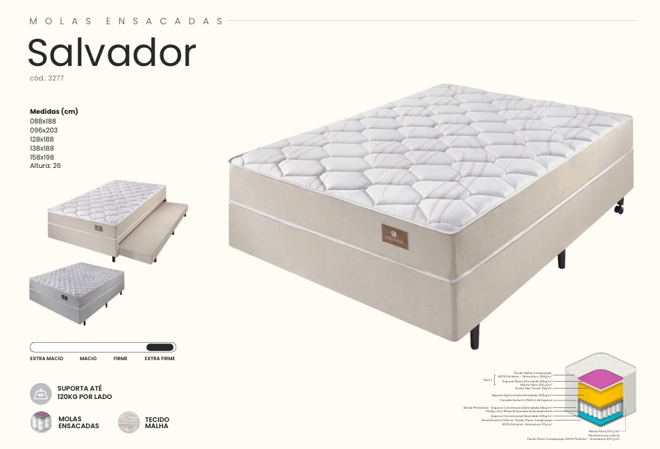 Colchão Salvador | Estofama 0626