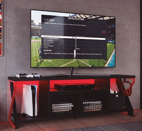 Rack Gamer 13100112 | Linha Gamer | Placa e Ponto 0926