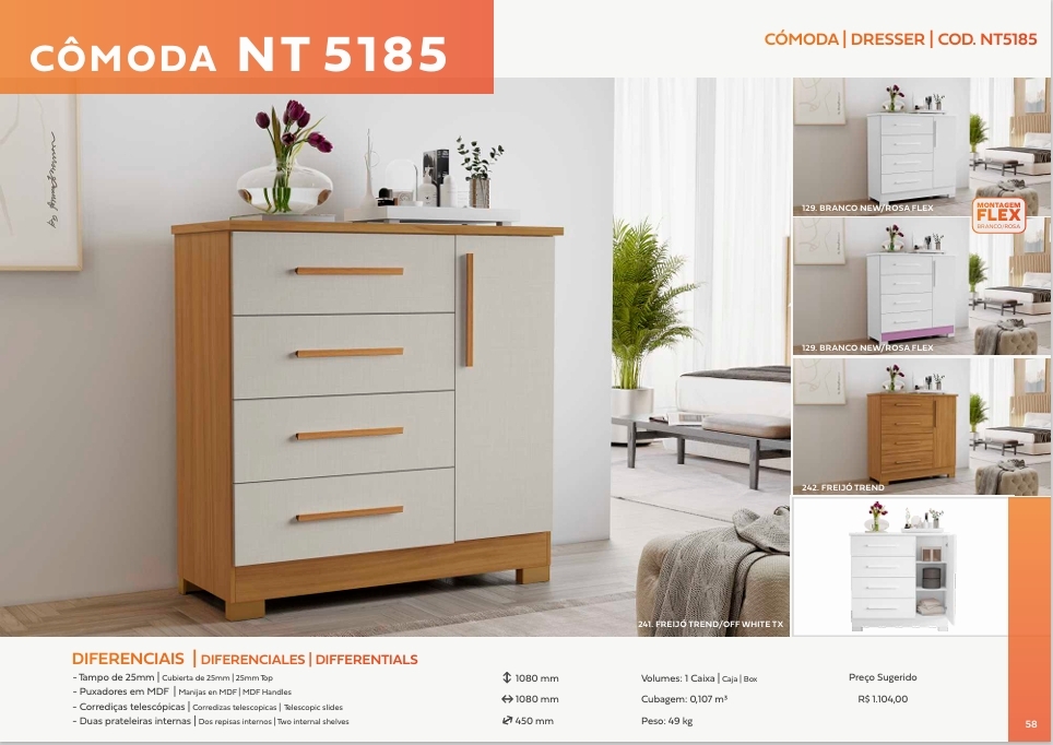 Cômoda | NT 5185 | Notável 0426