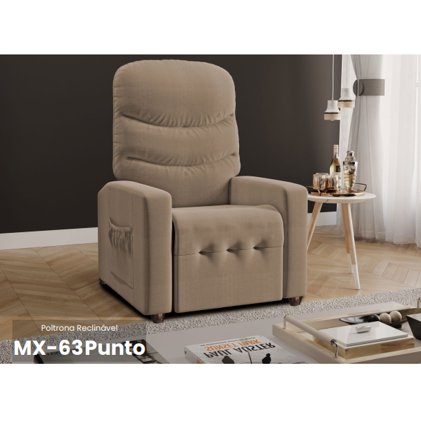 Poltrona Reclinável MX-63 Punto | A partir de R$ 722,00 | Matrix