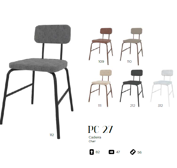 Cadeira | PC27 | Pozza
