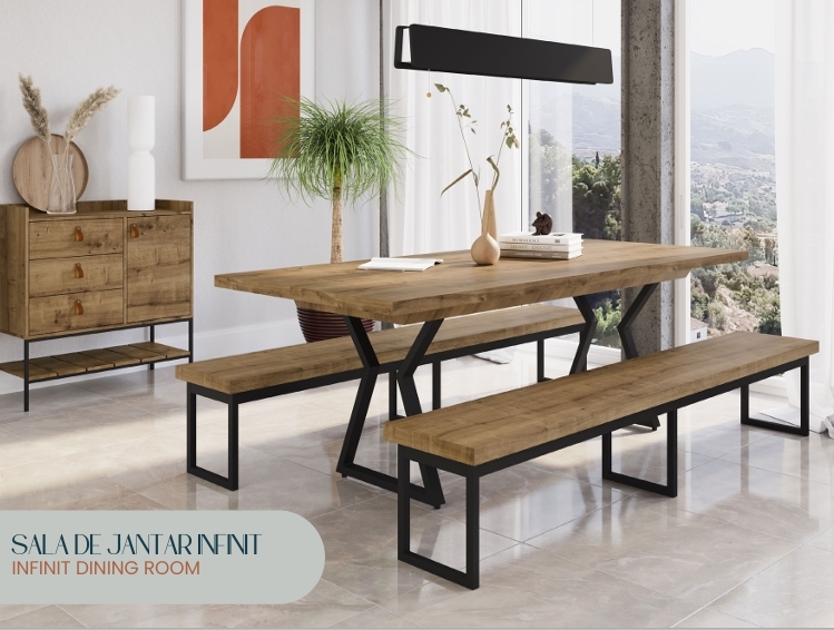 Sala de Jantar Infinity | Metta Mobili 0626