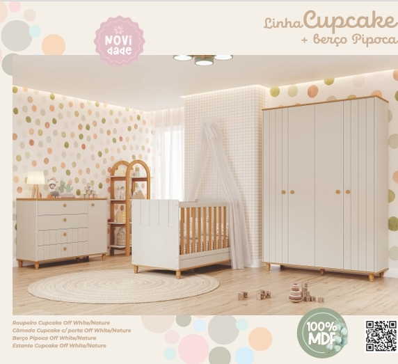 Linha Cupcake + Berço Pipoca | Permobili 0725