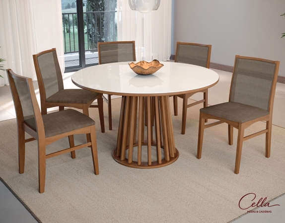 Conjunto 07 | Mesa + Cadeira | Consulte Valores na Descrição! | Cella 1026