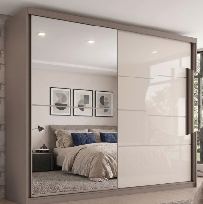 Guarda - Roupa Dream 264 MDF | D350-228 | Henn | Conferir Dimensões e Valores na Descrição
