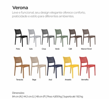 Cadeira Verona | Redikal 1026