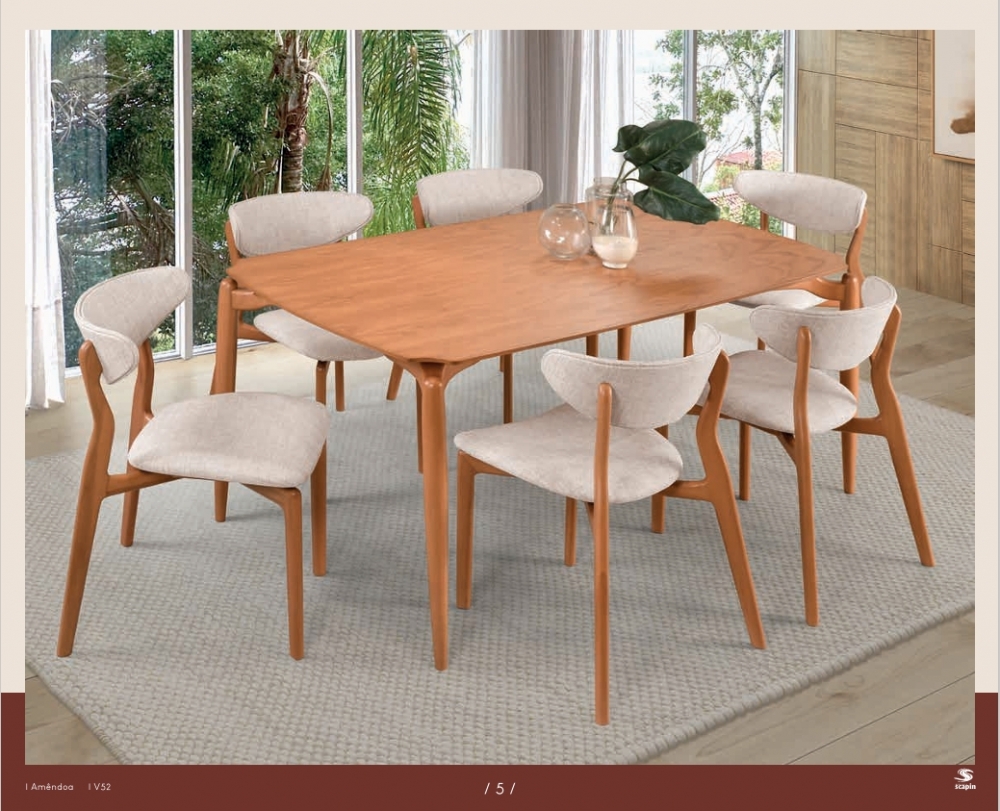 Mesa Malibu + Cadeira Vênus | Refinatto 0925 