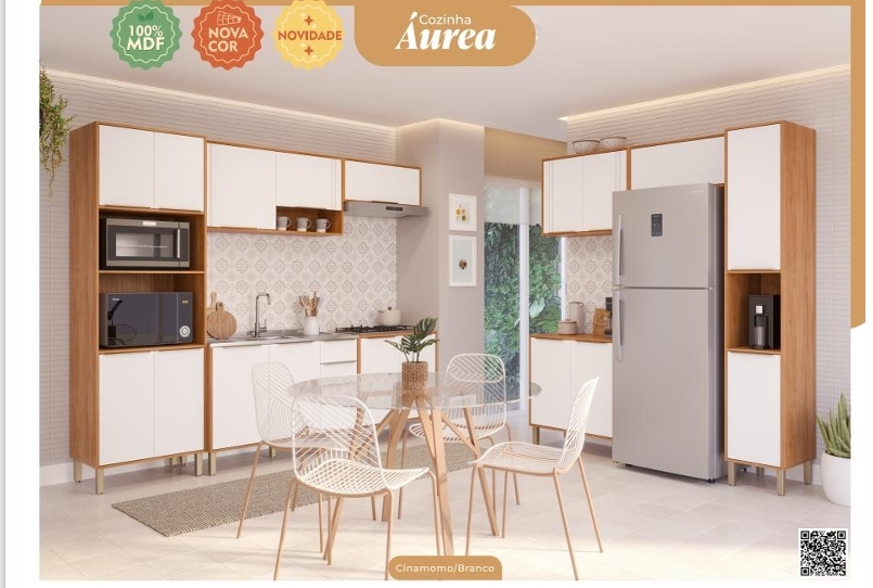 Cozinha Modulada Áurea | MGM 0825