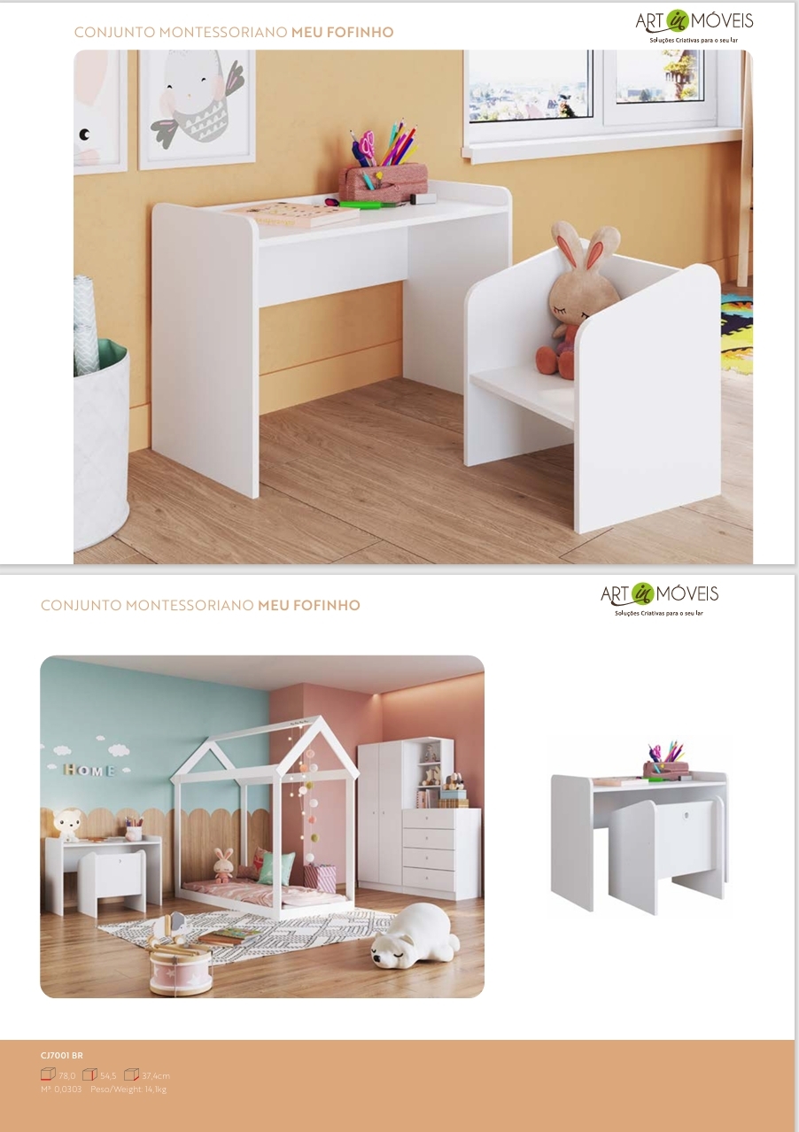 Conjunto Montessoriano | CJ7001 | Art in Móveis 0825