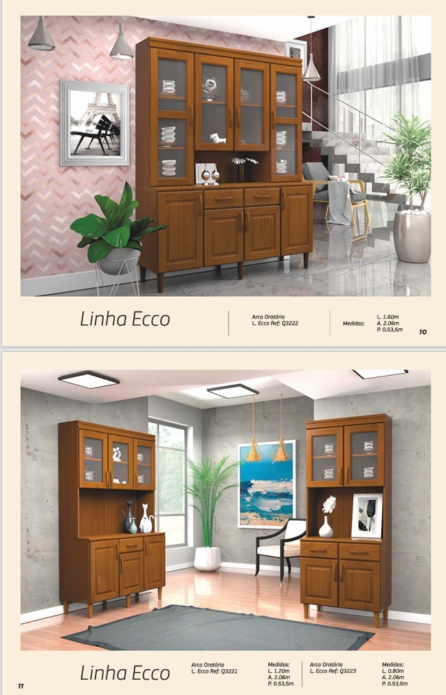Linha Ecco | Arca Oratória | Q3223 - Q3222 | Carmogran 0625