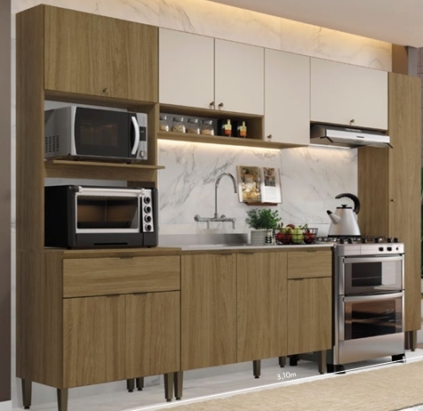 Cozinha Modulada Magnólia | THB 0526