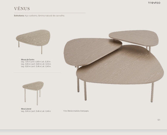 Mesa de Centro Venus | Treviso 1125