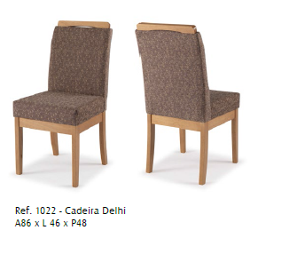 Cadeira Delhi Ref 1022 | EngenhoMoveleiro | Tá Bonito | Tá Barato!! 