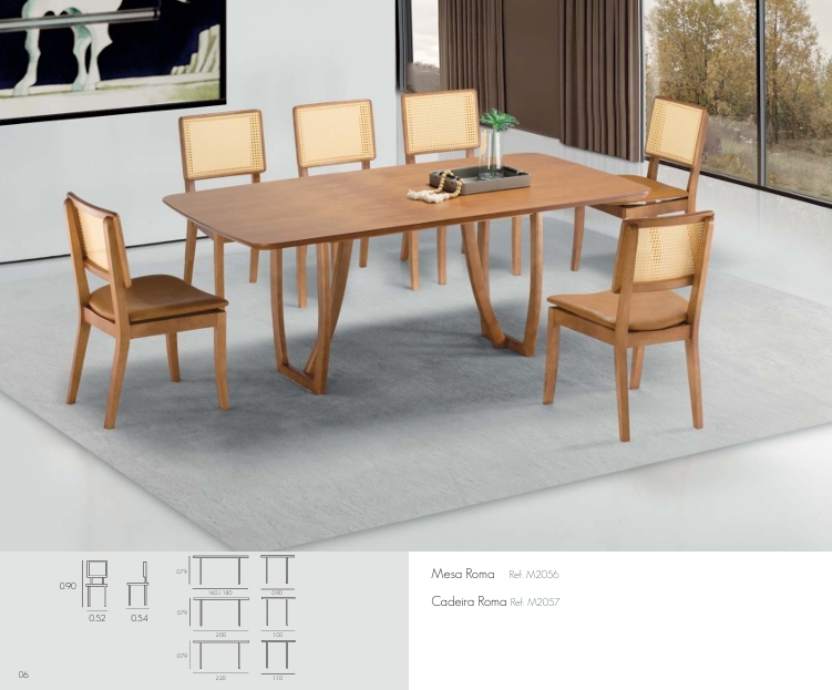 Conjunto Roma Mesa + Cadeira | ACG 0526