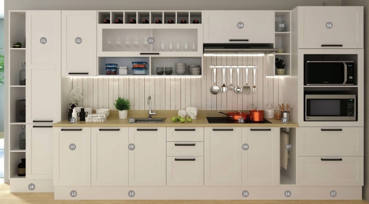 Cozinha Modulada Grazi | Tecnomobili 0326