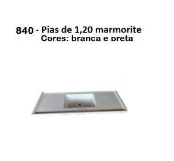 Pia de Marmorite 120 | 840 | Stello e Stello Móveis 