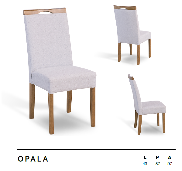 Cadeira Opala | L2 Design Mobiliário