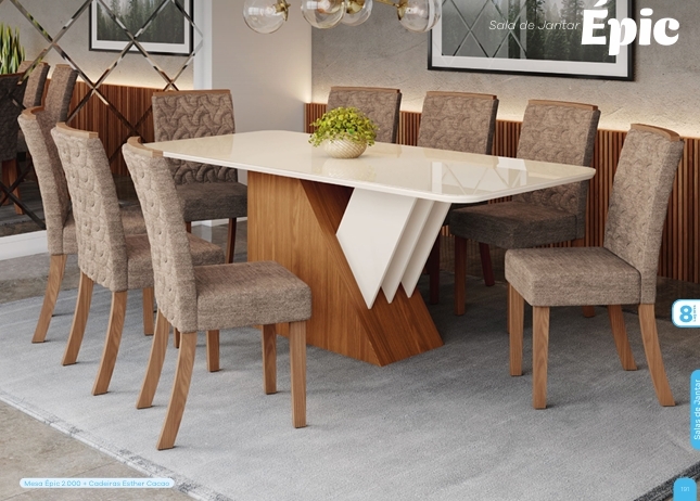 Sala De Jantar Épic | Henn | Venda : -60% 0925