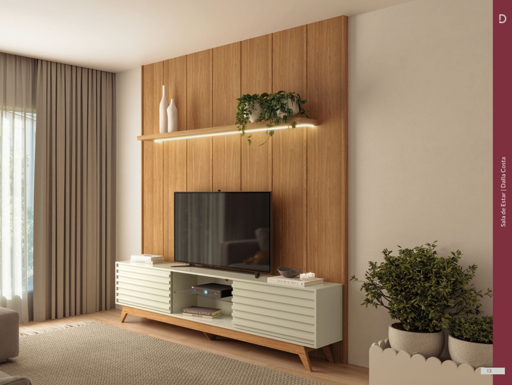 Painel + Rack | TB364L - R514 -R515 | Dalla Costa 0826