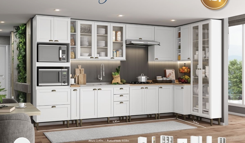 Cozinha Modulada Classy | THB 0526