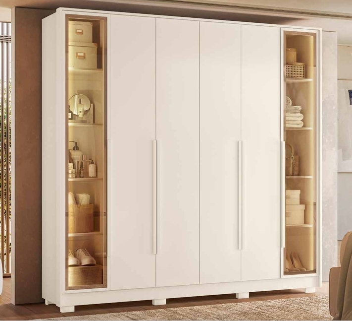 Roupeiro Napoli | Conuslte Valores E Dimensões Na Descrição | Albatroz 1026