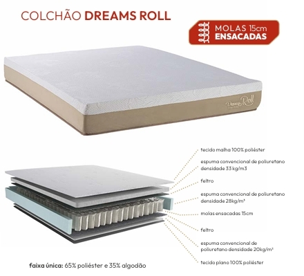 Colchão Dreams Rool | Kappesberg Colchões 0526
