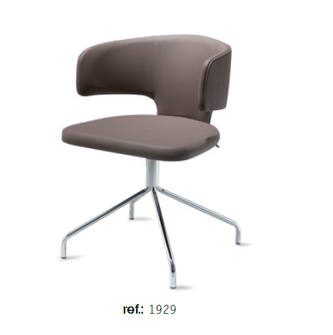 Cadeira Fixa c/ Assento Estofado | 1929 | Milano Móveis