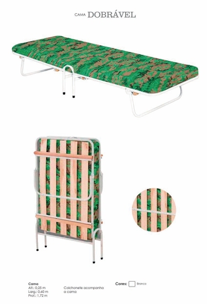 Cama Dobrável | Basoto 0725