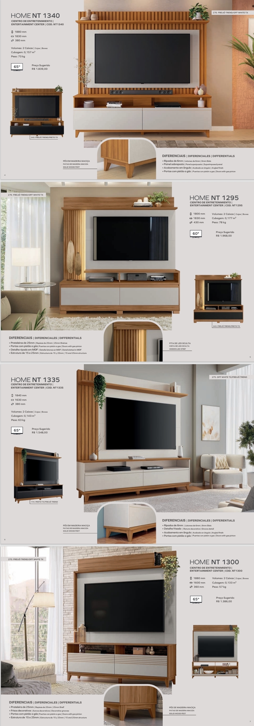Homes | NT 1340 - NT 1295 - NT 1335 - NT 1300 | Notável Venda : -45% 0825
