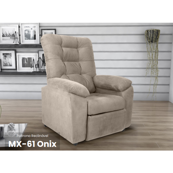 Poltrona Reclinável MX-61 Onix | A partir de R$ 780,00 | Matrix