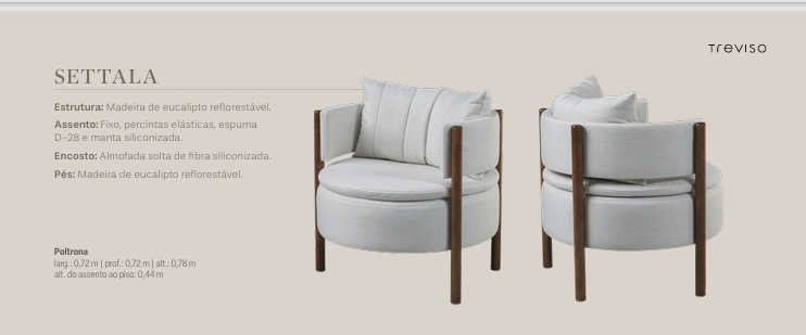 Poltrona Settala | Treviso 1025