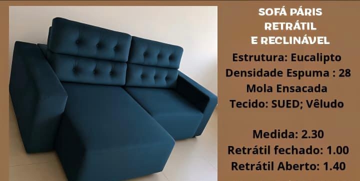 Sofá Paris | Diconforto 1125