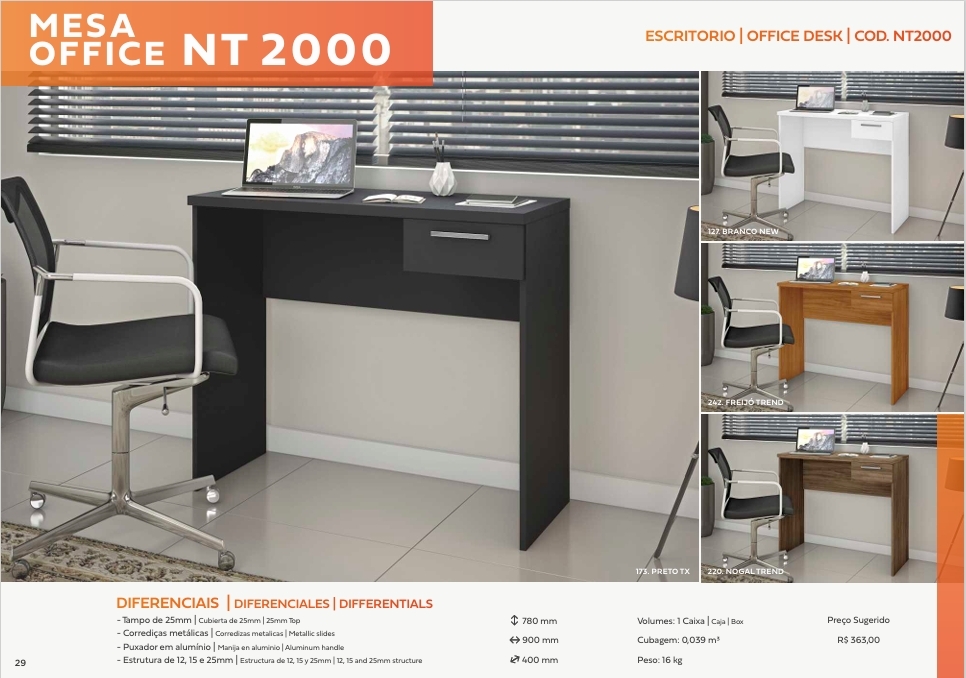 Mesa Office | NT 2000 | Notável 0426