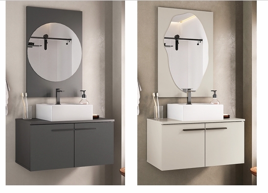Conjunto  Banheiro Chicago 70cm | Ozini 0626