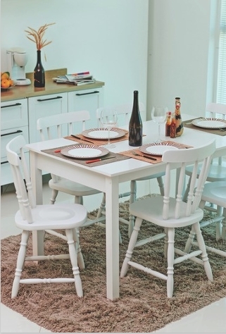 Mesa JA - 225 / Cadeira Madeira | Ditalia 0526