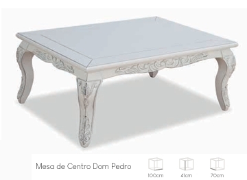 Mesa De Centro Dom Pedro | Sol Móveis 0526