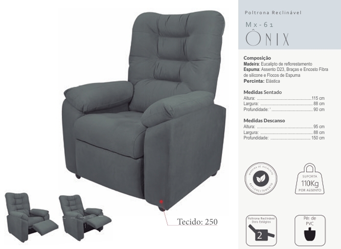 Poltrona Reclinável Ônix | Matrix 0925