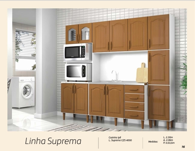 Linha Suprema | Cozinha Ipê | Carmogran 0625