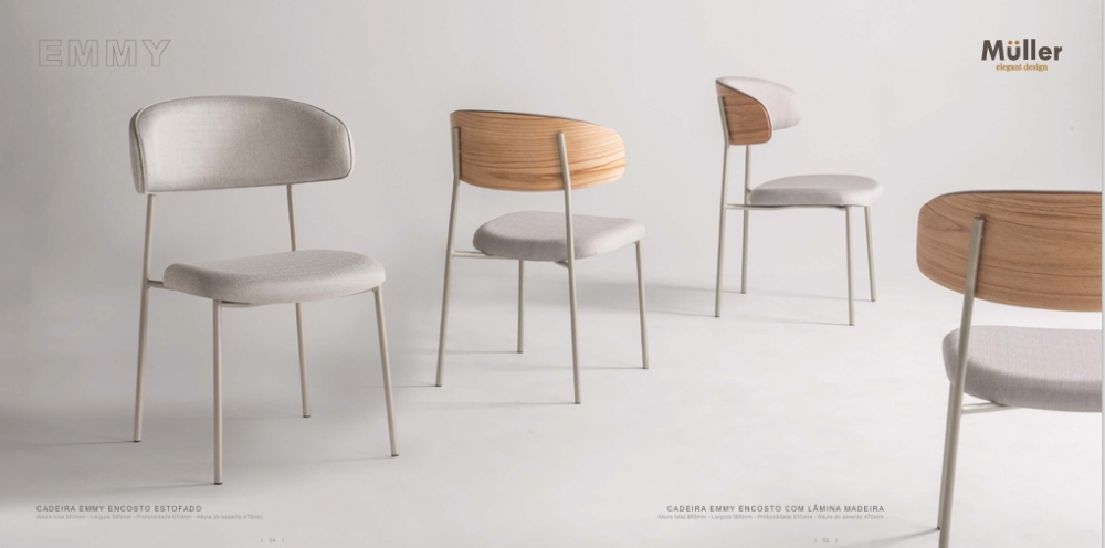 Cadeira Emmy | Muller Elegant 0726