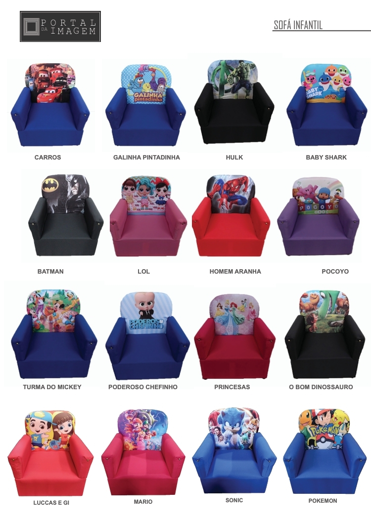 Sofá Infantil | Girassol 0925 