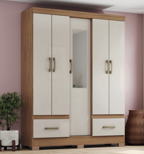 Roupeiro c/ Espelho B60 1.460 | Briz 0326