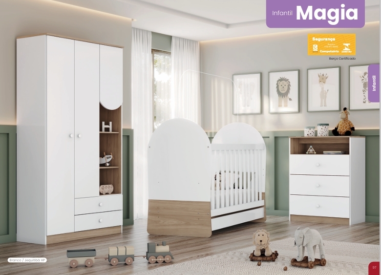 Cômoda Infantil Magia | Henn Infantil 0426